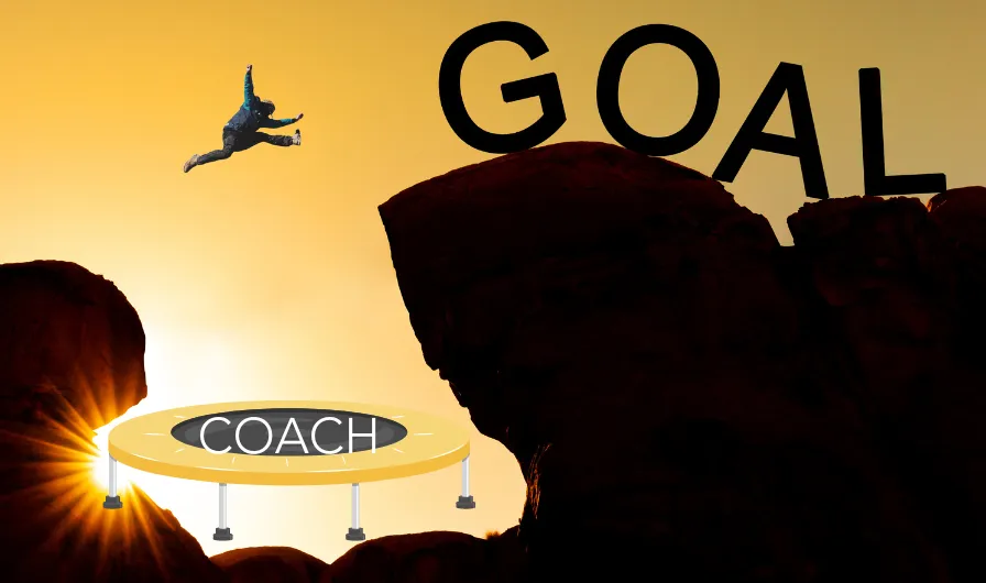 coach to reach goal