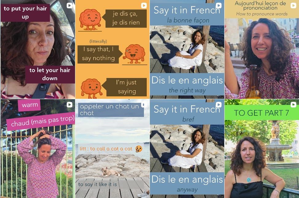 Suivez Feriel sur Instagram - @ferielisalanguagecoach