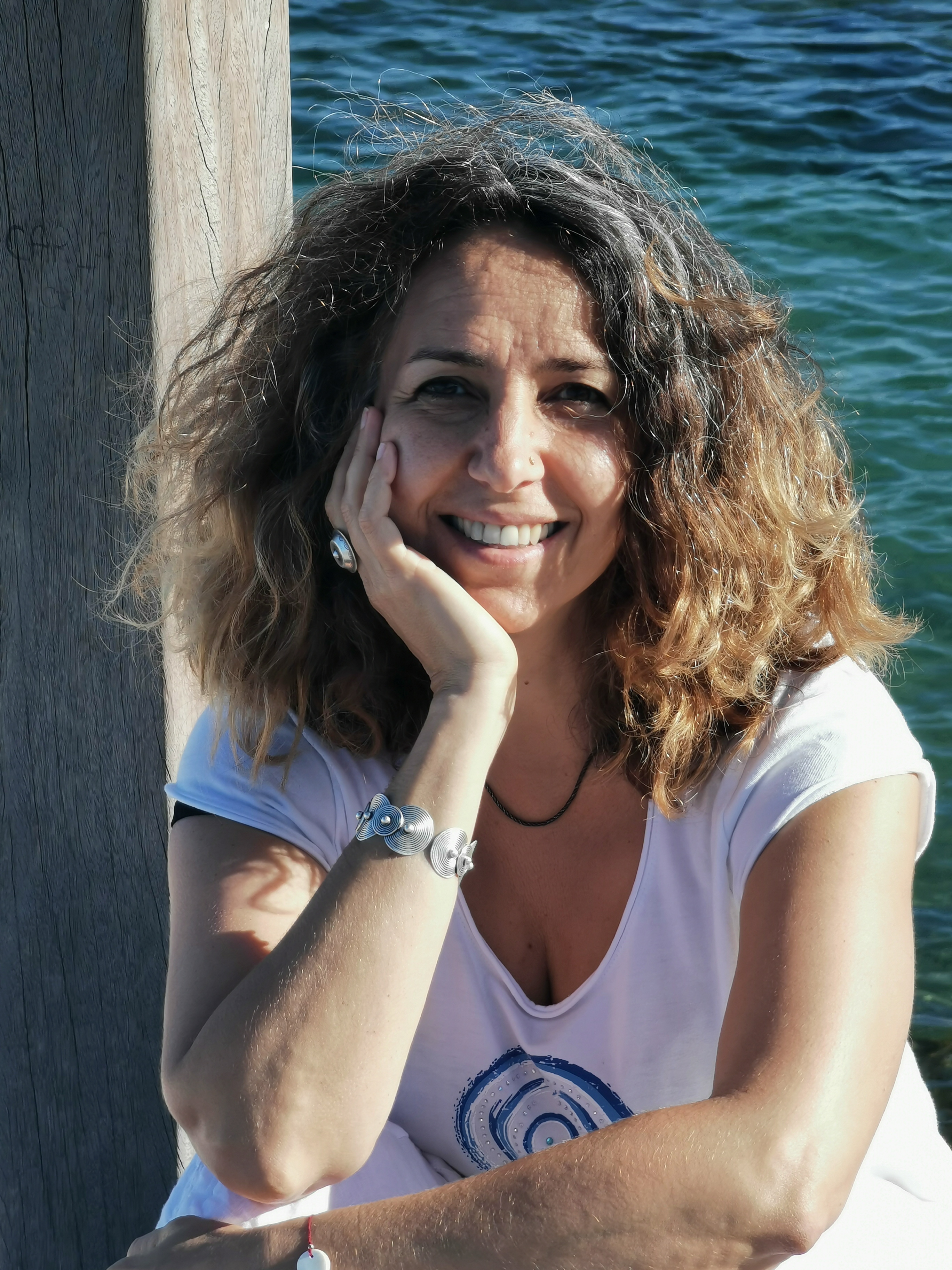 Laughing woman