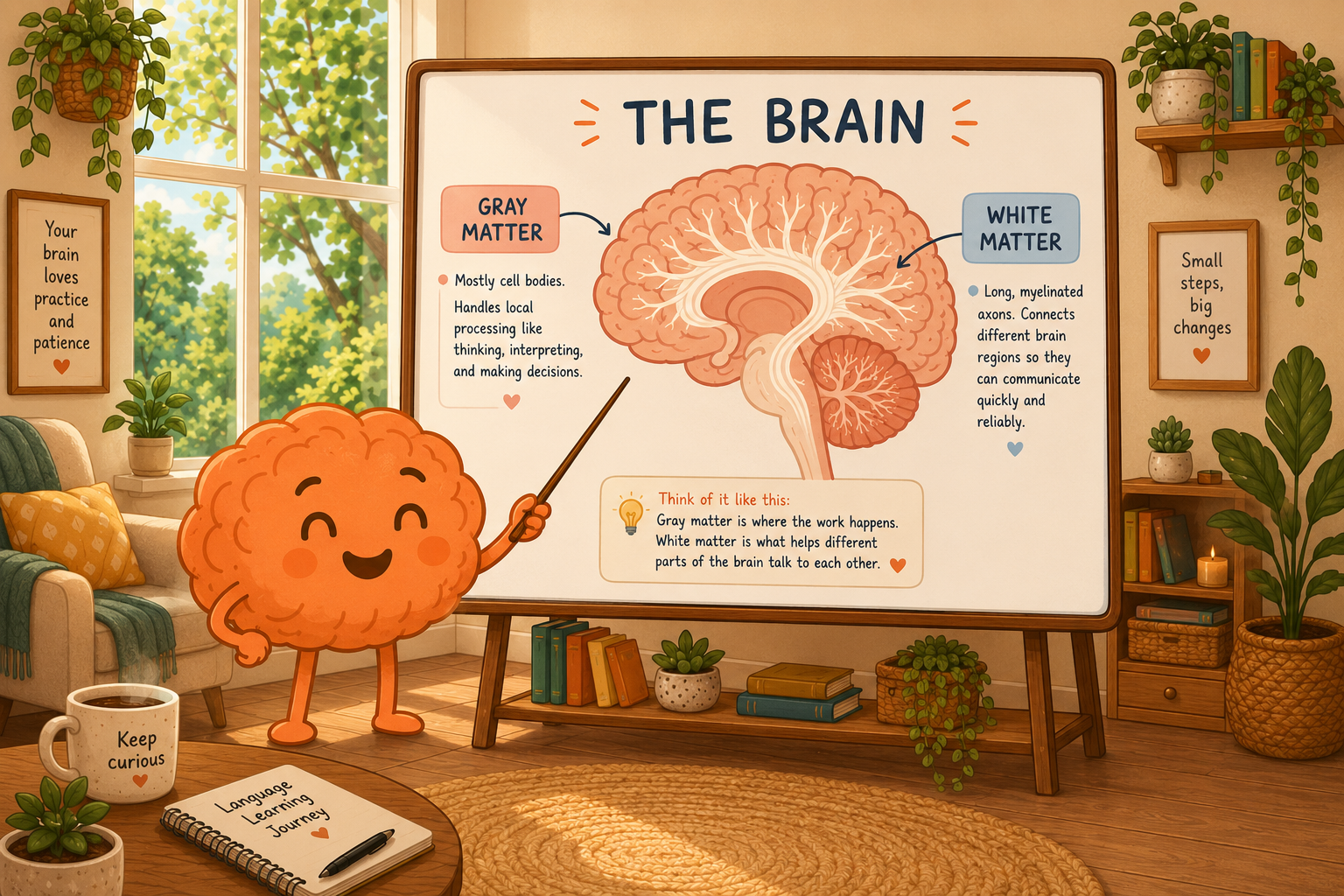White Matter: The Brain’s Language-Learning Highways